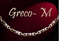 Greco M - řetízek zlacený